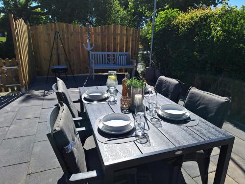 Balkons/terase, Ferienhaus Landliebe in Riepsdorf