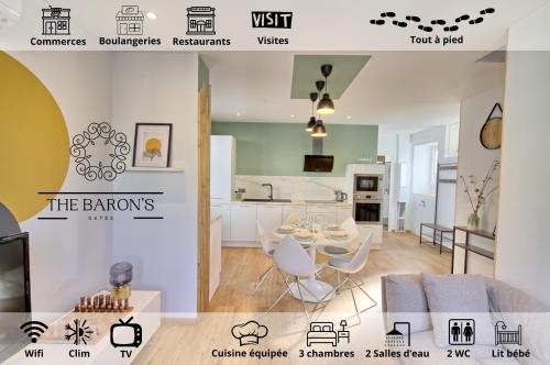 La grande porte du Baron - Location saisonnière - Nevers