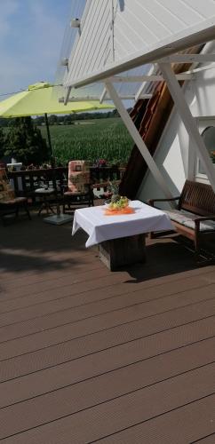 A szálláshely kívülről, Bei Oparius in Ganderkesee