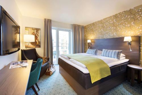 1 double bed