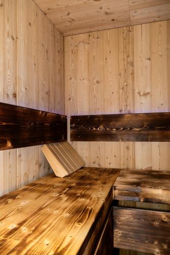 ซาวน่า, Ferienunterkunft mit Sauna direkt an der Skipiste in โฮชรินด์
