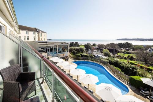 Terraza/balcón, Hotel Cristina in Saint Lawrence