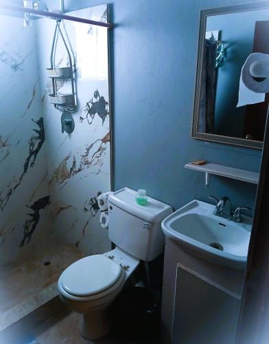 Bathroom, LHM Apartments in Oistins