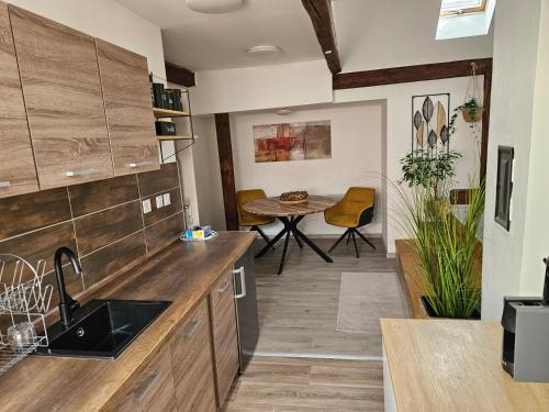 Kitchen, Apartman Andromeda in Svitavy