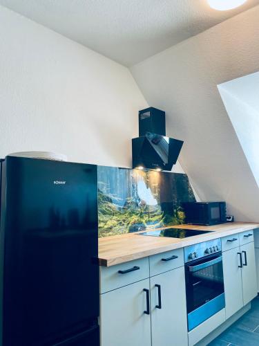 廚房, Ferienwohnung Seelenliebe in 凱沃拉爾鎮中心