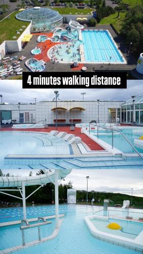 Cozy Apartment Near Downtown in Árbær