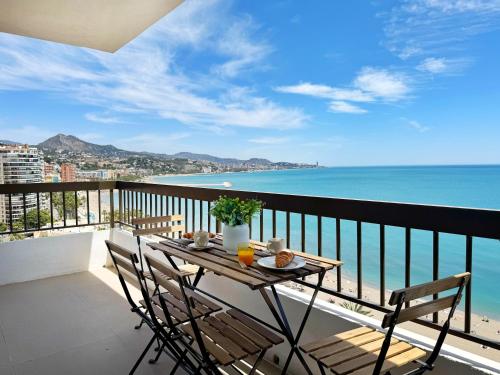 Apartamento Malagueta Premium con terraza y vistas al mar, Малага
