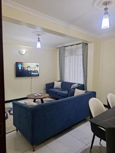 Angie's staycation 1br apt Milimani- Fast internet, secure parking, Free netflix in Kisumu