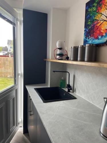 keuken, Modern flat in quiet residential cul-de-sac in Kilwinning