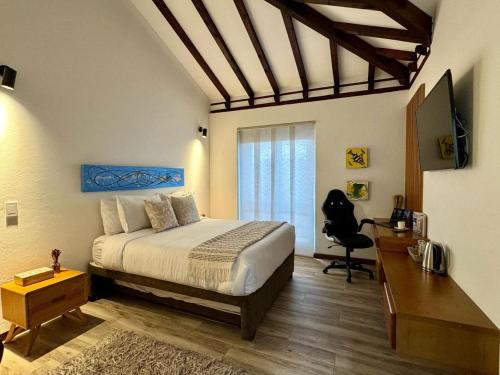 Deluxe Villa room in CASA DE LUXURY Santa Helena Villa de Leyva