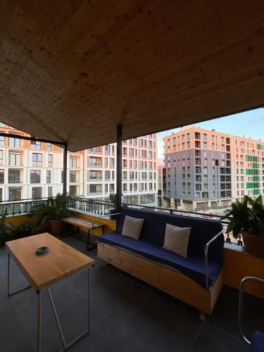 Cozy big apartment with balcony, Tirana (photo 5)