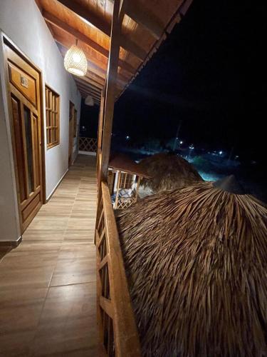 Balcony/terrace, Cabana El Cangrejo Azul - Blue Crab House in San Onofre