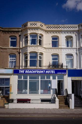 Exterior view, The Beachfront Hotel in Blackpool