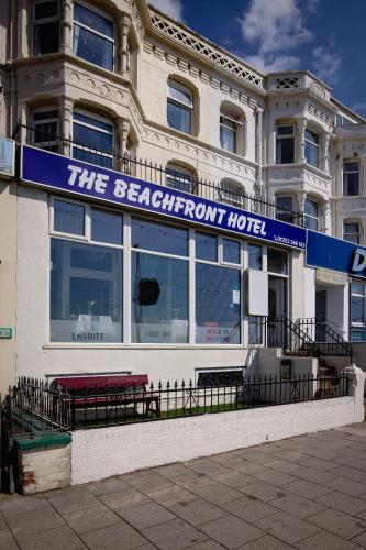 Exterior view, The Beachfront Hotel in Blackpool