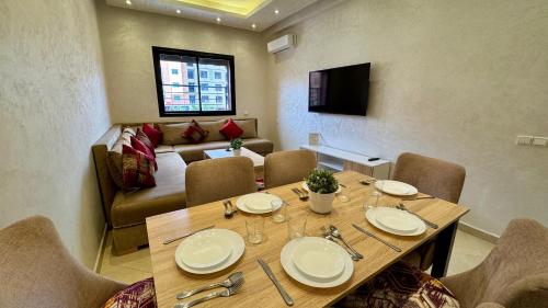 110m2 Apartment 3 Bedrooms 2 Bathrooms Elevator Self Check-in - マラケシュ