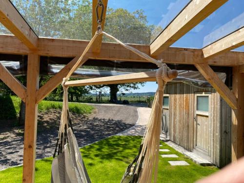 Kilátás, Chalet Obstblüte (Chalet Obstblute) in Glonn