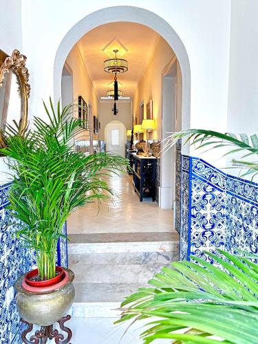 The Palm Tree House Alentejo Private swimming pool 6 suites Iconic Palm tree in อัลวิโต