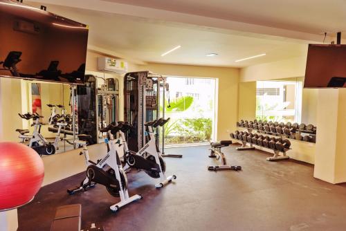 1 BedRoom with King Bed and Balcony with Amenities View - image 3