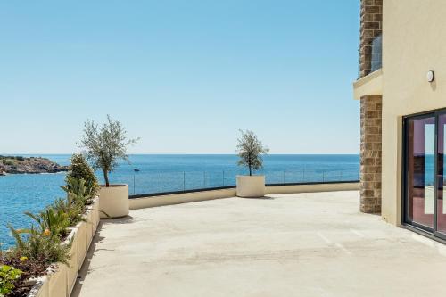 Exterior view, Veslo Sea Blue Apartments - Lustica in Rt Veslo