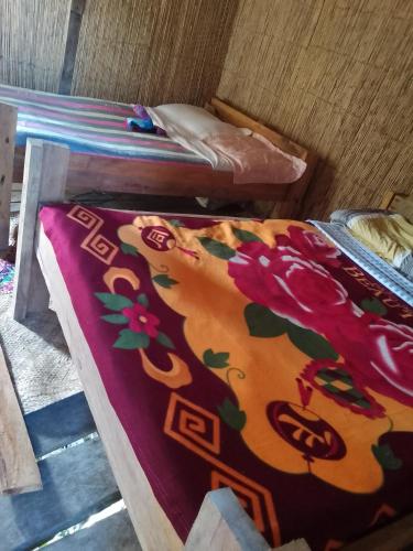 Bird view bungalows in Santo