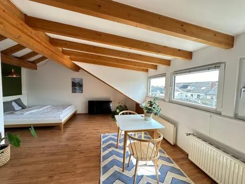 Cozy loft with a view, central, close to tradefair in Düsseldorf, Deutschland