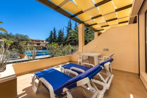 Terraza/balcón, Hotel Balaia Mar in Albufeira