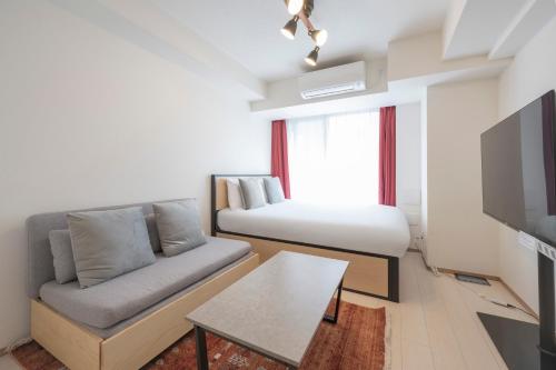 1 double bed, 1 sofa bed
