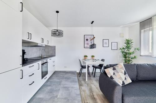 廚房, ELA Apartments Mannheim in 瓦爾德夫