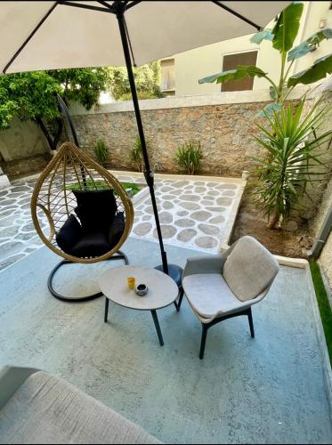 Modern Central Studio with Garden, Volos (foto 10)