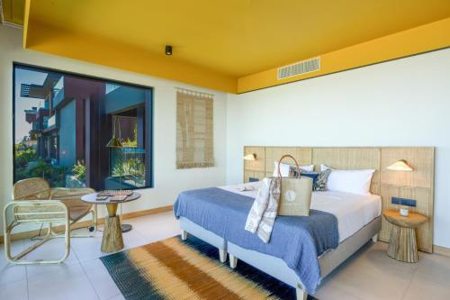 1 double bed