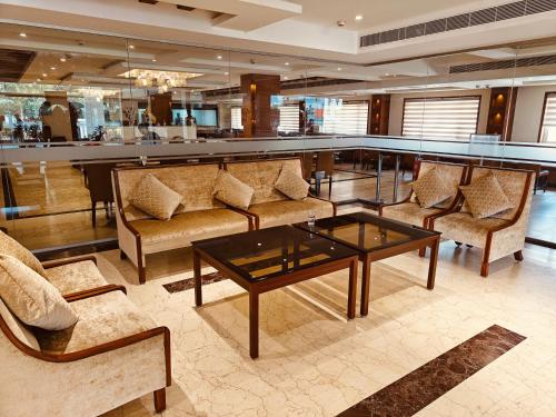 大堂, MM Legacy - A Bergamont Hotel, Kanchipuram in 甘吉布勒姆