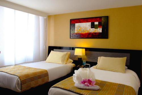 Hotel Bogota Expocomfort Ideally located in the prime touristic area of West (Corporative-Industrial Area), Hotel Bogota Expocomfort promises a relaxing and wonderful visit. Both business travelers and tourists can enjoy the 