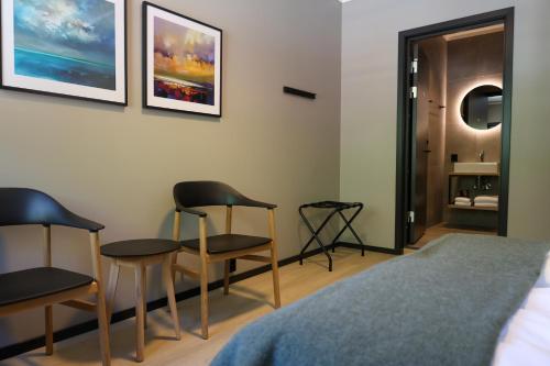 Bathroom, Flamsbrygga Apartments in Flam