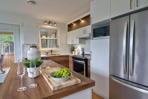 Detente Nature bord de Lac #5 - Spa Sauna & Foyer in Ste Brigitte De Laval (QC)