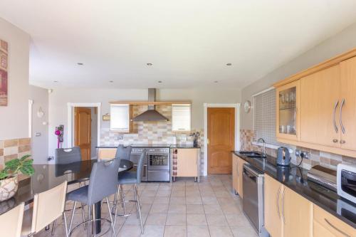 köök, Alnside Lodge near Alnmouth with hot tub in Lesbury