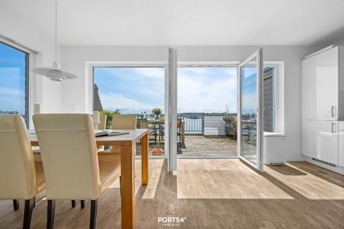 кухня, Ferienwohnung Durchblick Olpenitz in Olpenitz