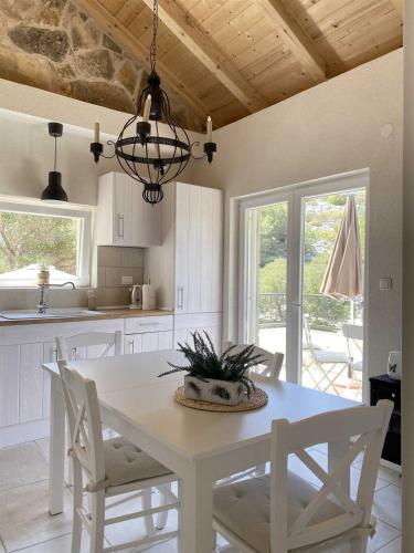 virtuve, Lewina Beach House Private Cove on Kornati Island in Žut