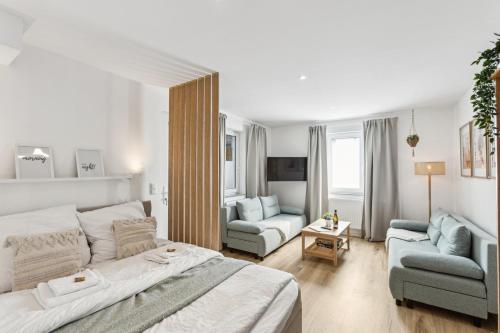 Gemütliches 2 Zimmer Ambient Apartment mit Queensize-Bett , Etagenbett& Schlafsofa in Alsternähe, Hambourg (photo 10)