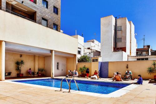 Garden, Hotel Madrid in Torrevieja