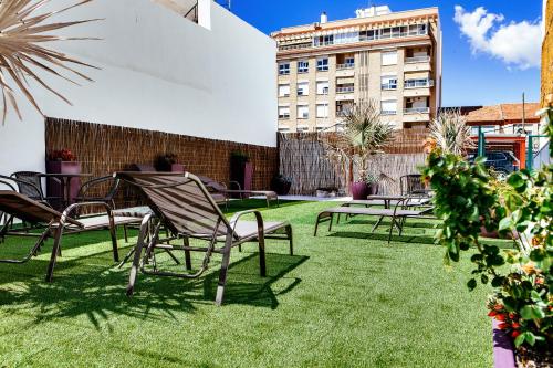Balcony/terrace, Hotel Madrid in Torrevieja