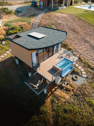 숙소 외관, Oasis Barichara in 산 힐