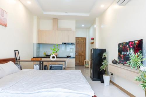 Spacious 1BR Studio Private Sleek Cozy and Escape