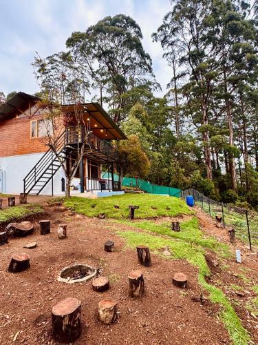 The rustic retreat