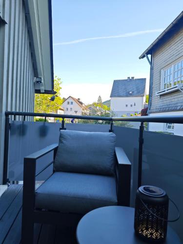 Balcony/terrace, Ferienwohnung Platzhirsch fur 2 - 4 Pers. in Silbach