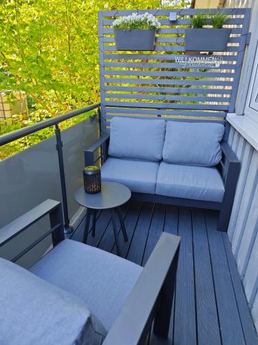 Balcony/terrace, Ferienwohnung Platzhirsch fur 2 - 4 Pers. in Silbach