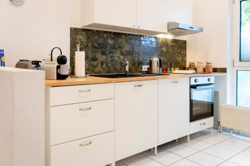 مطبخ, XXL Design-Appartement Hidesign 8 P Heidelberg Mannheim in Weinheim