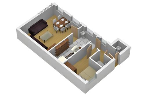 Modern flat with 2 rooms, close to Schönbrunn, Vídeň (fotografie 7)