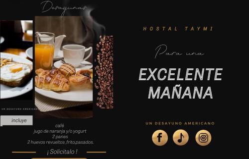 Comida y bebida, hotel taymi in Trujillo City Center