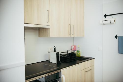 مطبخ, Feel Home Apartment 101 - Studio - 150 Meter zur Talstation Stockhütte (Feel Home Apartment 101 - Studio - 150 Meter zur Talstation Stockhutte) in Emmetten