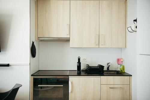 مطبخ, Feel Home Apartment 101 - Studio - 150 Meter zur Talstation Stockhütte (Feel Home Apartment 101 - Studio - 150 Meter zur Talstation Stockhutte) in Emmetten